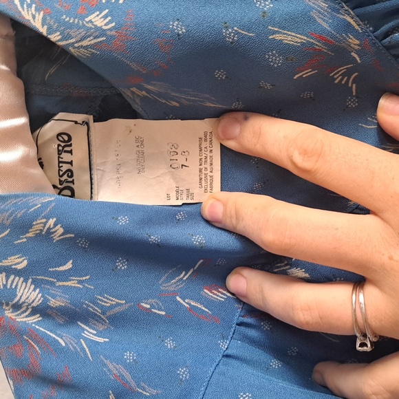 Size Medium Blue Jumpsuit - Made in Canada 1970's Vintage - Picture 7 of 7